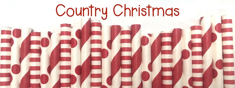 Christmas Paper Straws Christmas straws Red, Green and Gold straws Cake Pop Sticks Drinking Straws image 8