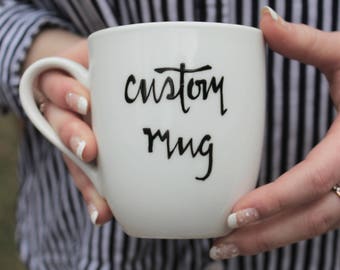 TWO SIDED Custom Mug Coffee Unique Mugs Cute TWO SIDED Custom Mug Coffee Unique Mugs Cute