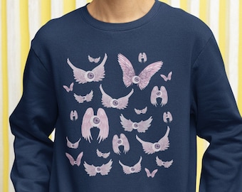 Abbigliamento Weirdcore Abbigliamento Weirdcore Maglietta Vaporwave Maglietta Horror Felpa Goth Maglietta Alt Grunge Estetica Indie Edgy Trippy Girocollo