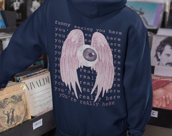 Biblically Accurate Angel Alt Hoodie  Weirdcore Clothing Vaporwave Sweatshirt Goth Clothes Dreamcore Indie Sweater Weird Core Things