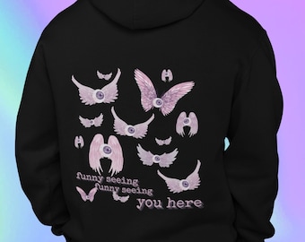 Felpa Weirdcore Felpa Vaporwave Weird Core Vestiti Weirdcore Vestiti Weirdcore Felpa Goth Estetica Grunge Mall Goth