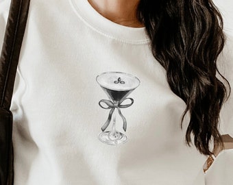 Dark Coquette Espresso Martini Coquette Clothing Preppy Stuff Coquette Top Coquette Shirt Ballet Core Coquette Clothes Coquette Sweater