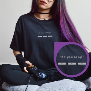 Techwear Cybercore Programmer Gift Cybergoth Weirdcore Clothes Goth Clothes Alt Clothing Vaporwave Shirt Grunge Aesthetic Cyberpunk Merch