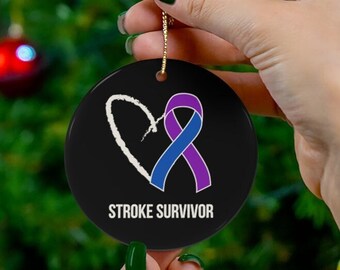 Pediatric Stroke Survivor Ornament Stroke Christmas Ornament Pediatric Stroke Warrior Christmas Ornament Pediatric Stroke Gift Peds Stroke