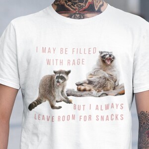 Raccoon Shirt Street Cat Tee Trash Panda Shirt Western Shirt Wild Animal Shirt Wildlife Shirt Oddly Specific Shirt Weirdcore Clothing Weird