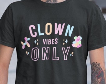 Agere Kidcore Clothing Age Regression Clowncore Clothing Pastel Goth Shirt Clowncore Shirt Kitschy Clothing Kitsch Weirdcore Clothes Kawaii