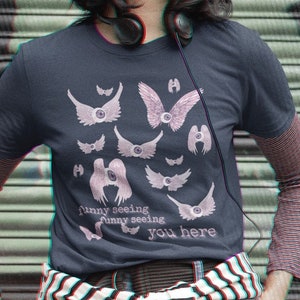 Weirdcore Clothes Vaporwave Shirt Weirdcore Clothing Horror Shirt Goth Shirt Alt Shirt Dreamcore Grunge Aesthetic Indie Edgy Trippy Shirt