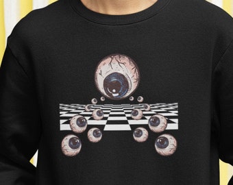 Maglietta Horror Dreamcore Vestiti Weirdcore Vestiti Weirdcore Maglietta Vaporwave Felpa Goth Maglietta Alt Grunge Estetica Edgy Trippy Girocollo