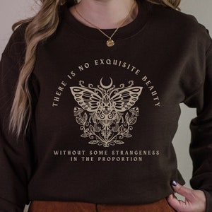 Edgar Allan Poe Goblincore Clothing Poet Shirt Bookish Sweatshirt Dark Academia Shirt Folklore Sweatshirt Literature Shirt Edgar Allen Poe