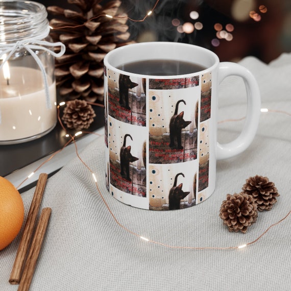 Weirdcore Becher Goth Tasse Alt Tassen Weirdcore Kaffeetasse Grunge Ästhetik Goth Wohnkultur Steamwave Becher Katzenbecher
