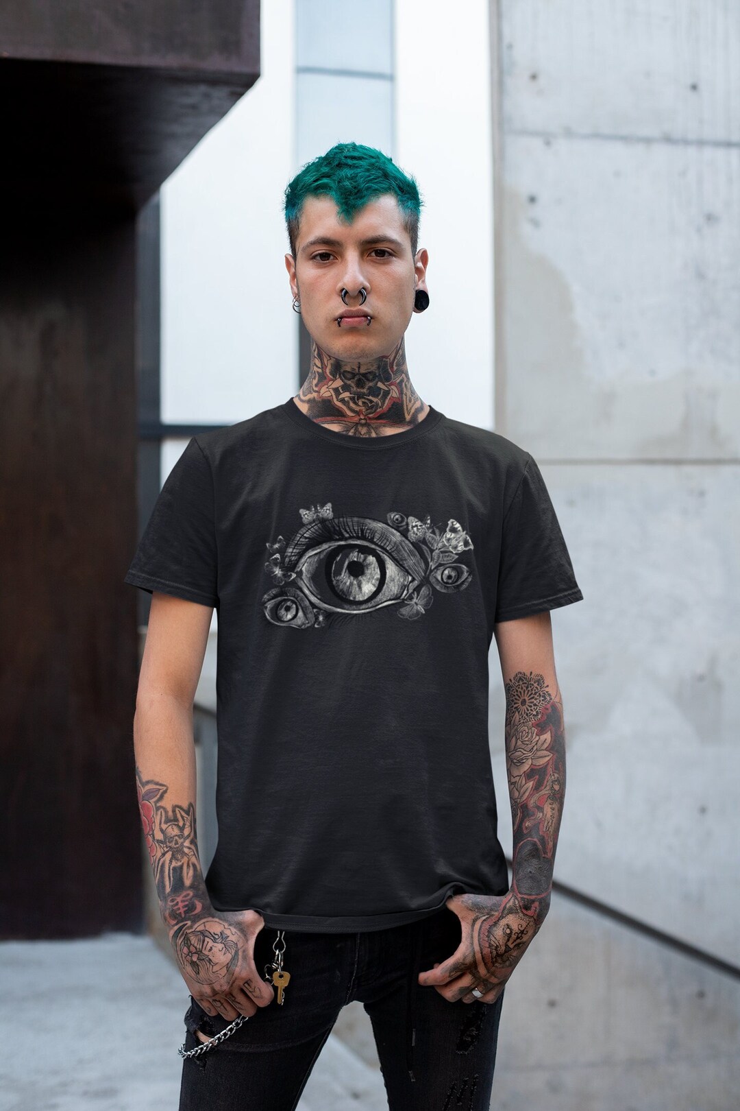 Alt Shirt Goth Clothes Weirdcore Clothes Grunge Clothes Vaporwave Shirt ...
