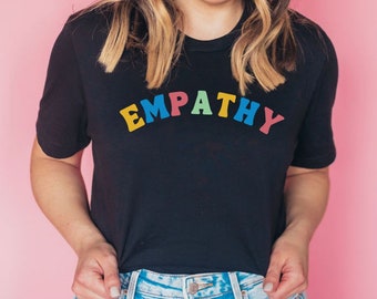 Empathy Shirt Empathy is Groovy Kindness Shirt Positive Tees Counselor Shirt Aesthetic Sweatshirt Love Everyone Shirt Kind People Shirt