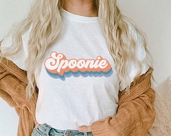 Chronic Pain Shirt Spoonie Shirt Chronic Illness Tshirt Invisible Illness Shirt Spoon Theory Retro Clothing 70s Tshirt CFS MALS EDS