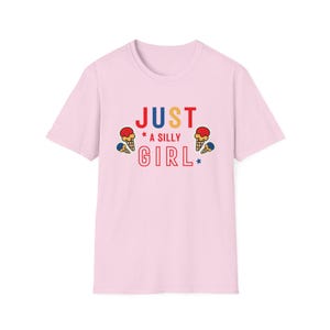 Agere Kidcore Clothing Im Just a Girl Age Regression Clowncore Clothing Goth Clothes Clowncore Shirt Kitschy Clothing Kitsch Kawaiicore image 7
