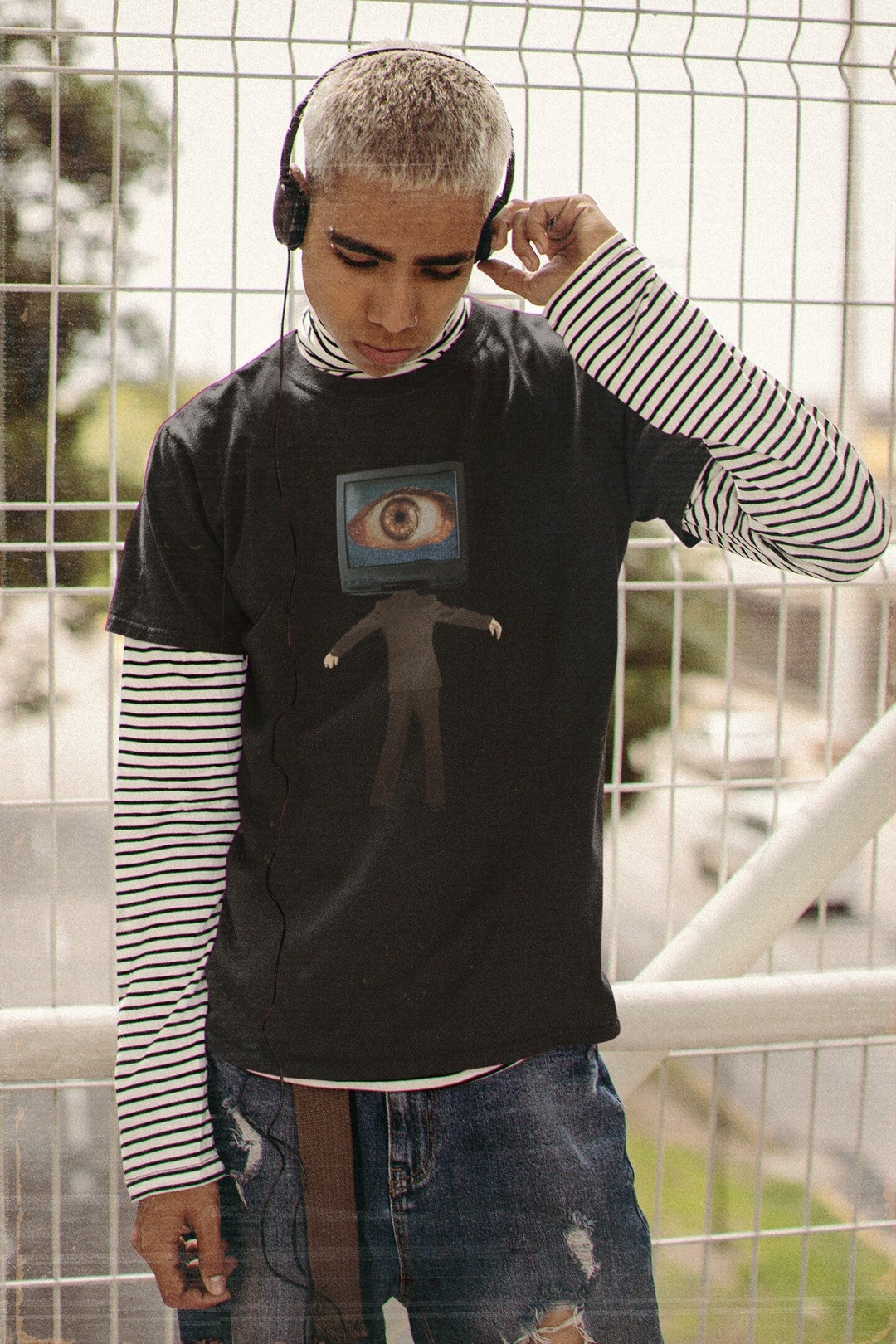 Weirdcore Clothes Vaporwave Shirt Weirdcore Clothing Horror Shirt Goth ...