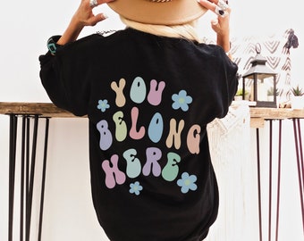 Mental Health Sweatshirt You Matter Shirt Empathy Sweatshirt Mental Health Matters Pastel Retro Sweatshirt Aesthetic Sweatshirt Trendy Shirt