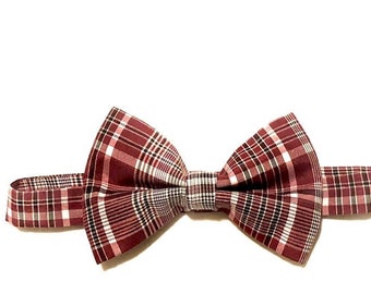 Jamaican Bandana Bow Tie, Men’s Bow Tie, Adjustable Tie, Boys tie, Baby tie, Kids Tie