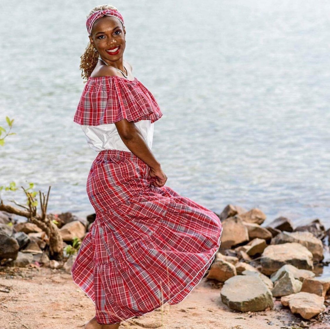 Buy Jamaican Bandana Skirt Set, Jamaica Outfit, Quadrille Skirt, Church  Outfit, Dance Group Outfits, International Day, Jamaica Bandana Dress  Online in India - Etsy