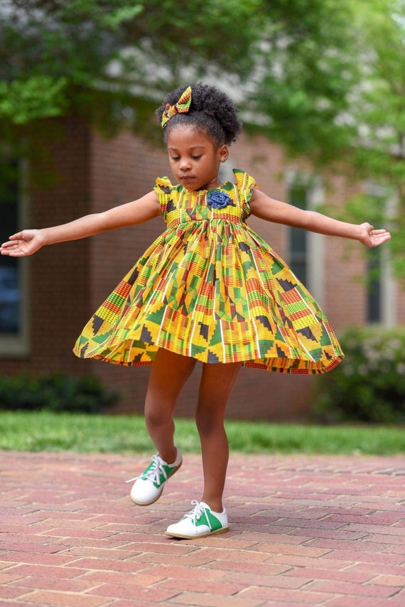 Baby kente dress 2025