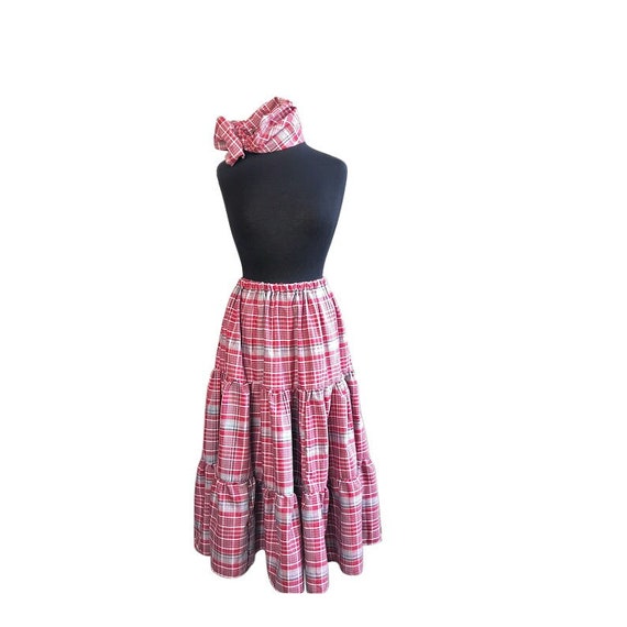 Tartan Punk Braces Costume Accessory Tartan Punk Braces Costume Accessory