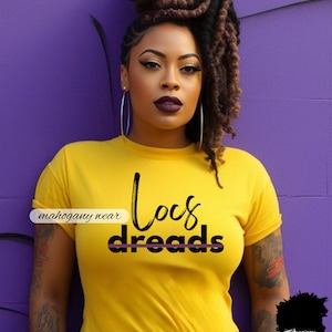 Locs Not Dreads T-shirt|Dreadlocks|Natural hair|Locs Shirt|Loc&#39;d T-shirt| Loc Gift|Loc&#39;d King|Melanin Loc&#39;d Shirt|Loc&#39;d Life Shirt|Loc Queen