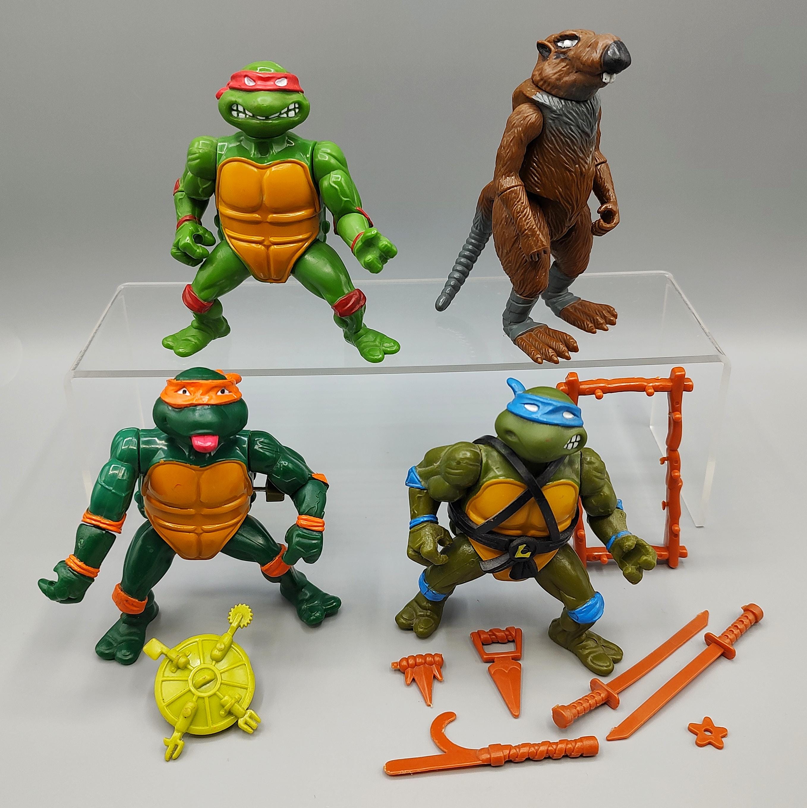 Vintage TMNT / Teenage Mutant Ninja Turtles Retro Action Figure