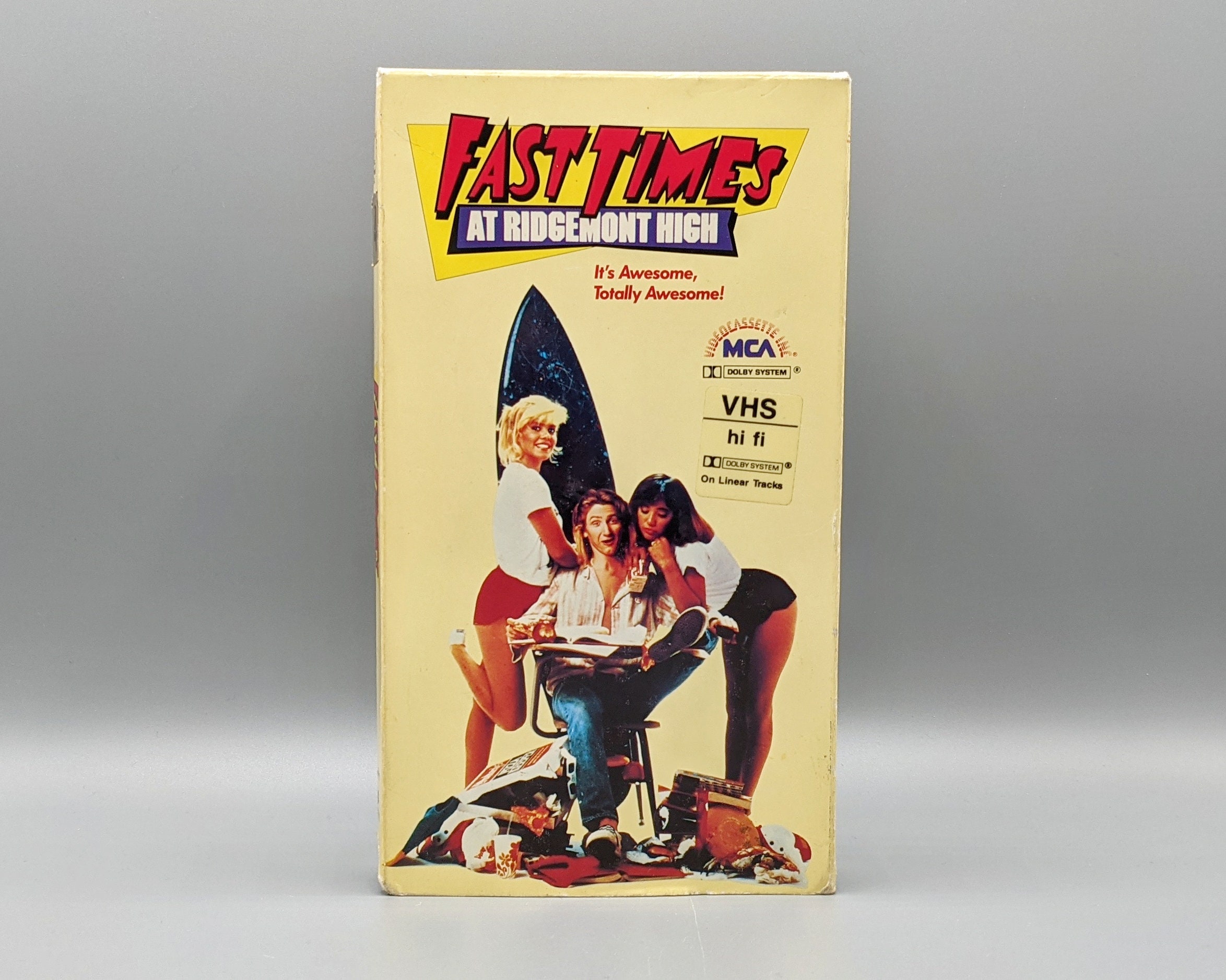 Fast Times At Ridgemont High VHS 1982 Comedy 1st Release Etsy