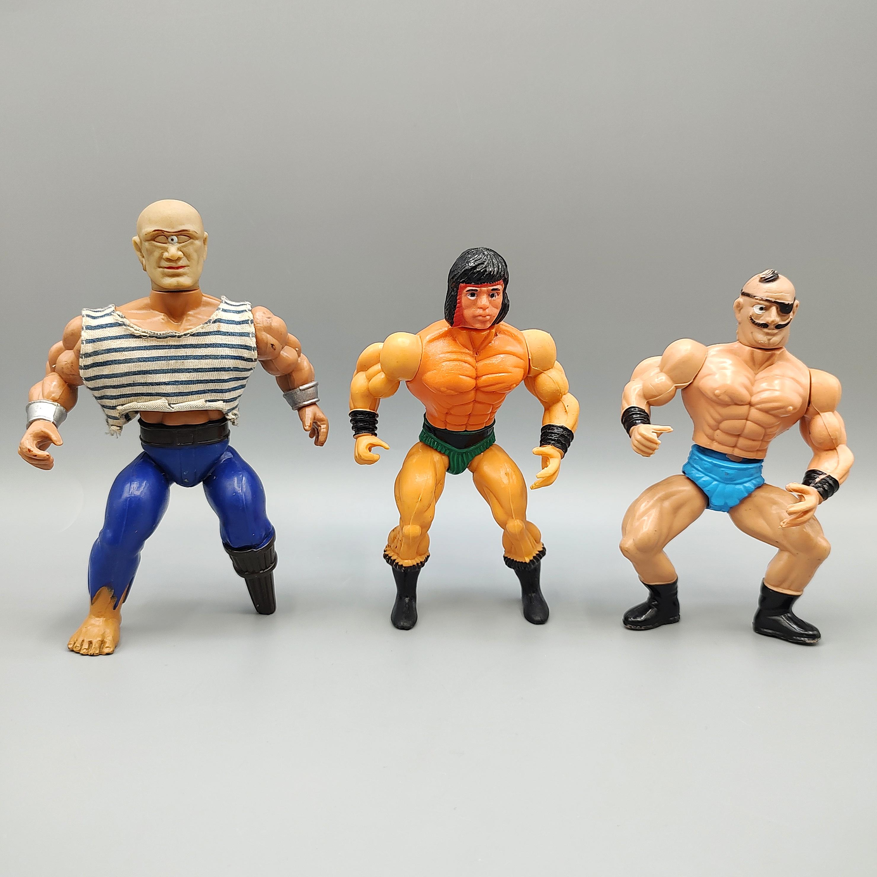 Figurine Rambo Vintage - Custom Masters Of The Universe - Bootleg KO He-Man
