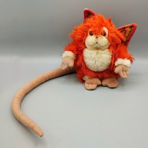 Vintage 1986 Disneyland Walt Disney Captain EO Fuzzball Winged