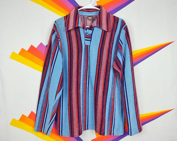Vintage Sweater / 1980s 80s / 1970s 70s / Striped