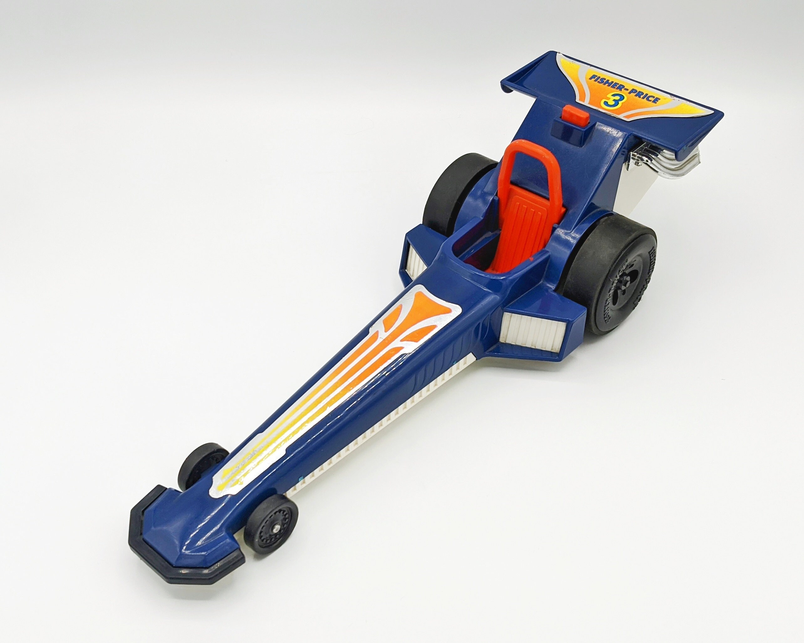 Vintage fisher price race track hotsell