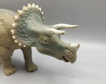Jurassic Park Triceratops Byggis - Figurine Vintage 1994 - Neuve En Boîte