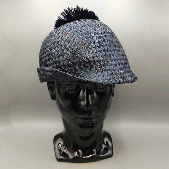 Vintage Woven Hat / 1950s 50s / Dress Hat / Fancy… - image 1