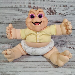 Vintage Hasbro Dinosaurs Talking Baby Sinclair Plush Toy 1991 / Pull String WORKS / Stuffed Animal / Stuffed Toy / 1990s 90s