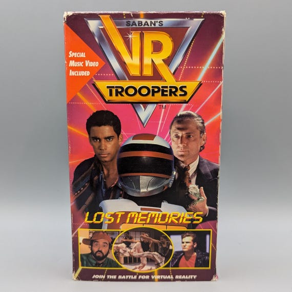 VR Troopers Lost Memories VHS / Tv Show / Vintage Video VHS Tape
