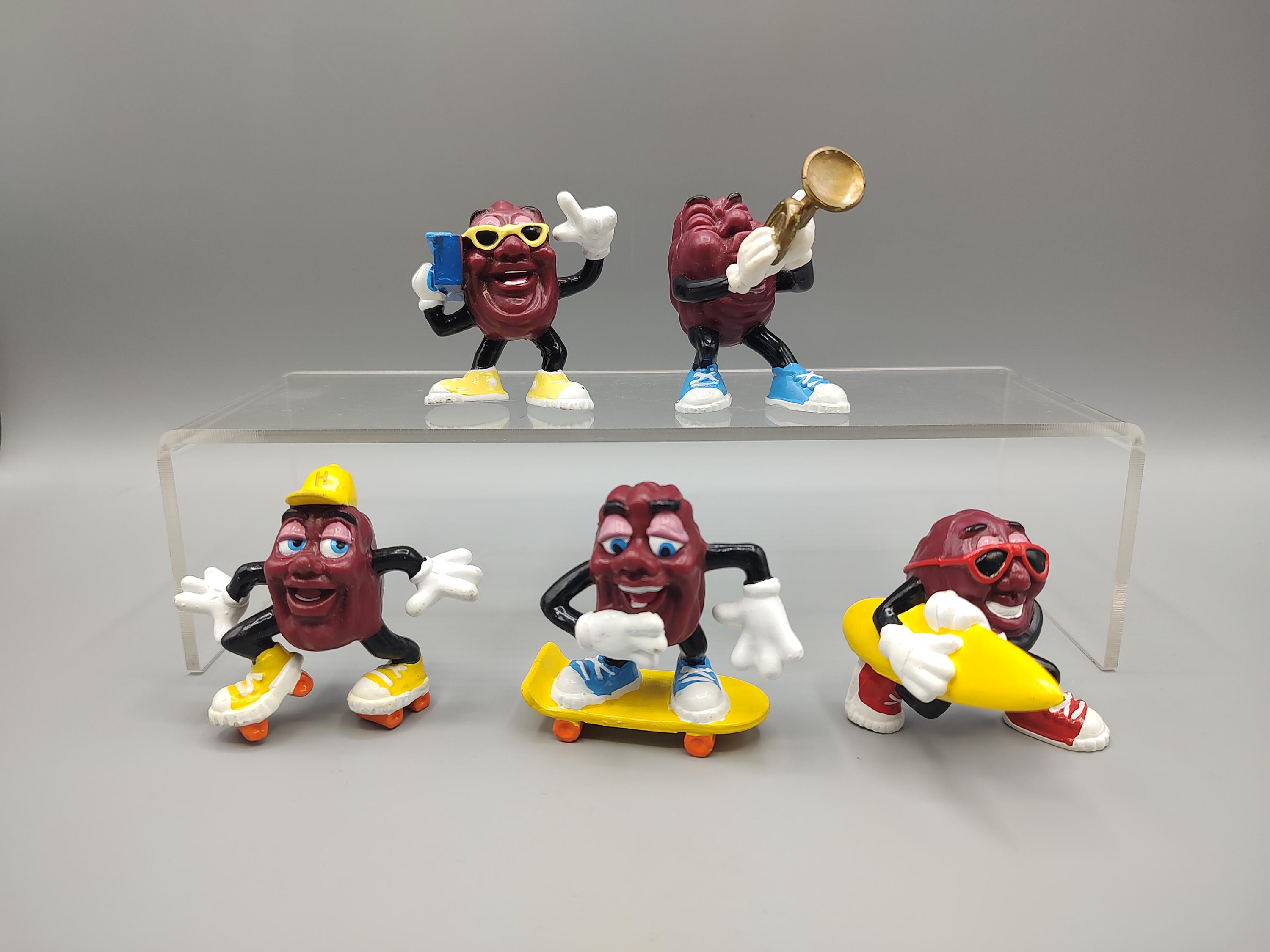Vintage California Raisins / Small Figure / Retro Action Figure 