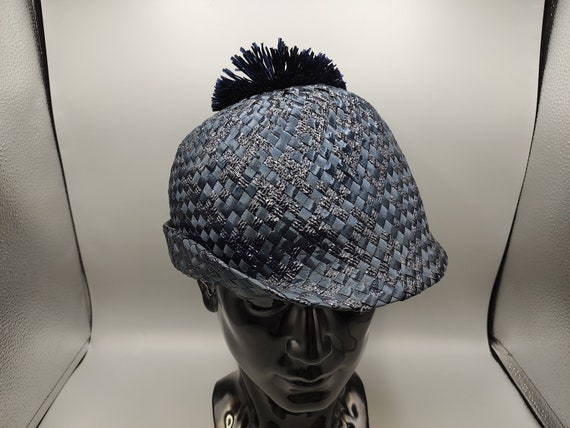 Vintage Woven Hat / 1950s 50s / Dress Hat / Fancy… - image 3
