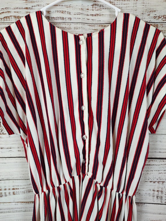 Vintage Dress / Retro Polyester Dress / 70s 1970s… - image 6