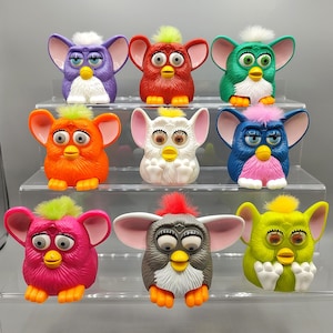Vintage 1998 Furby McDonalds Happy Meal Prize / Vintage Toy / Retro Toy / Vintage Mini Furby / Minature Furby