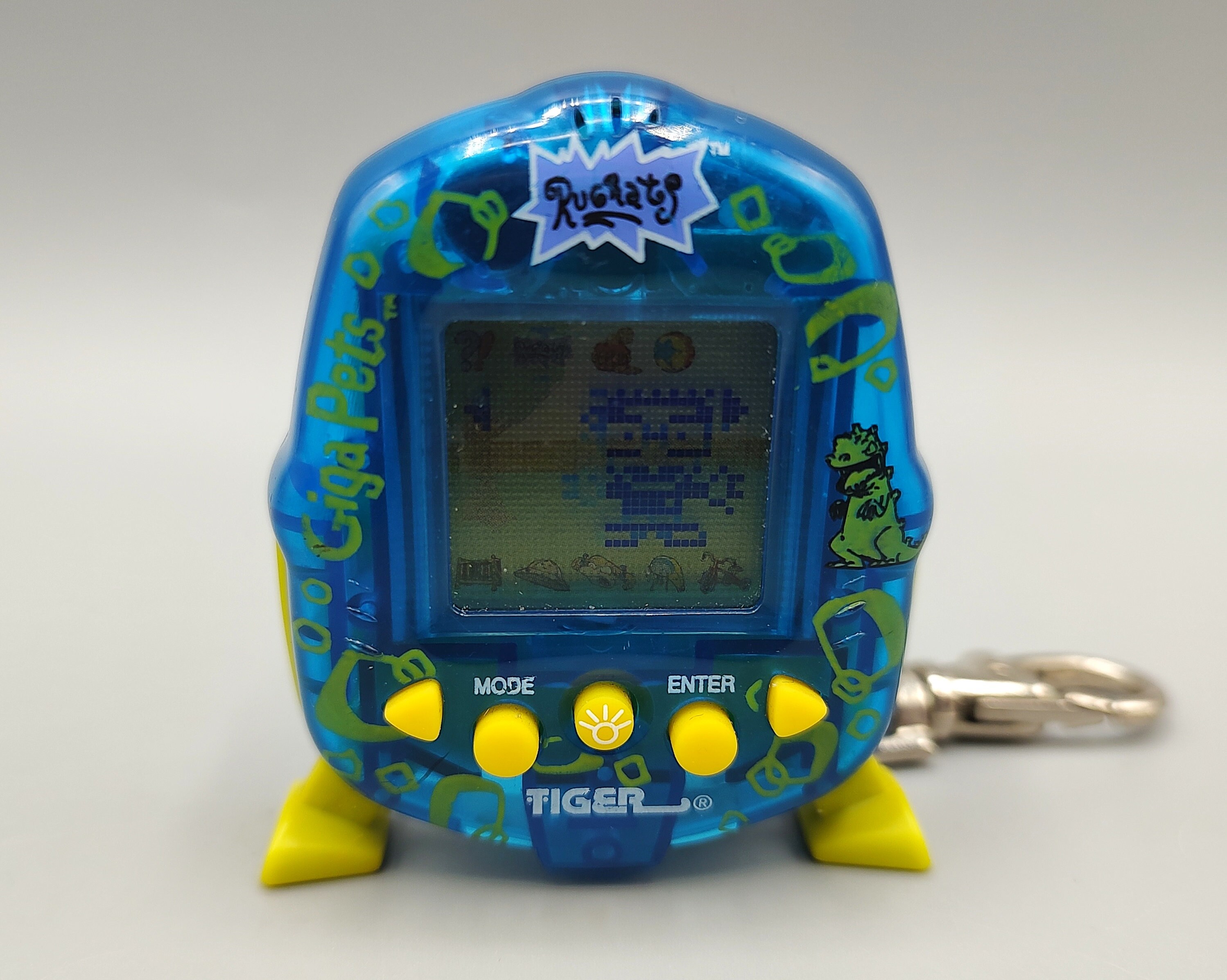 Giga Pets ギガペッツRugrats キーホルダー Vintage Rare 1998 Rugrats Giga Pets Plus Tiger Electronic