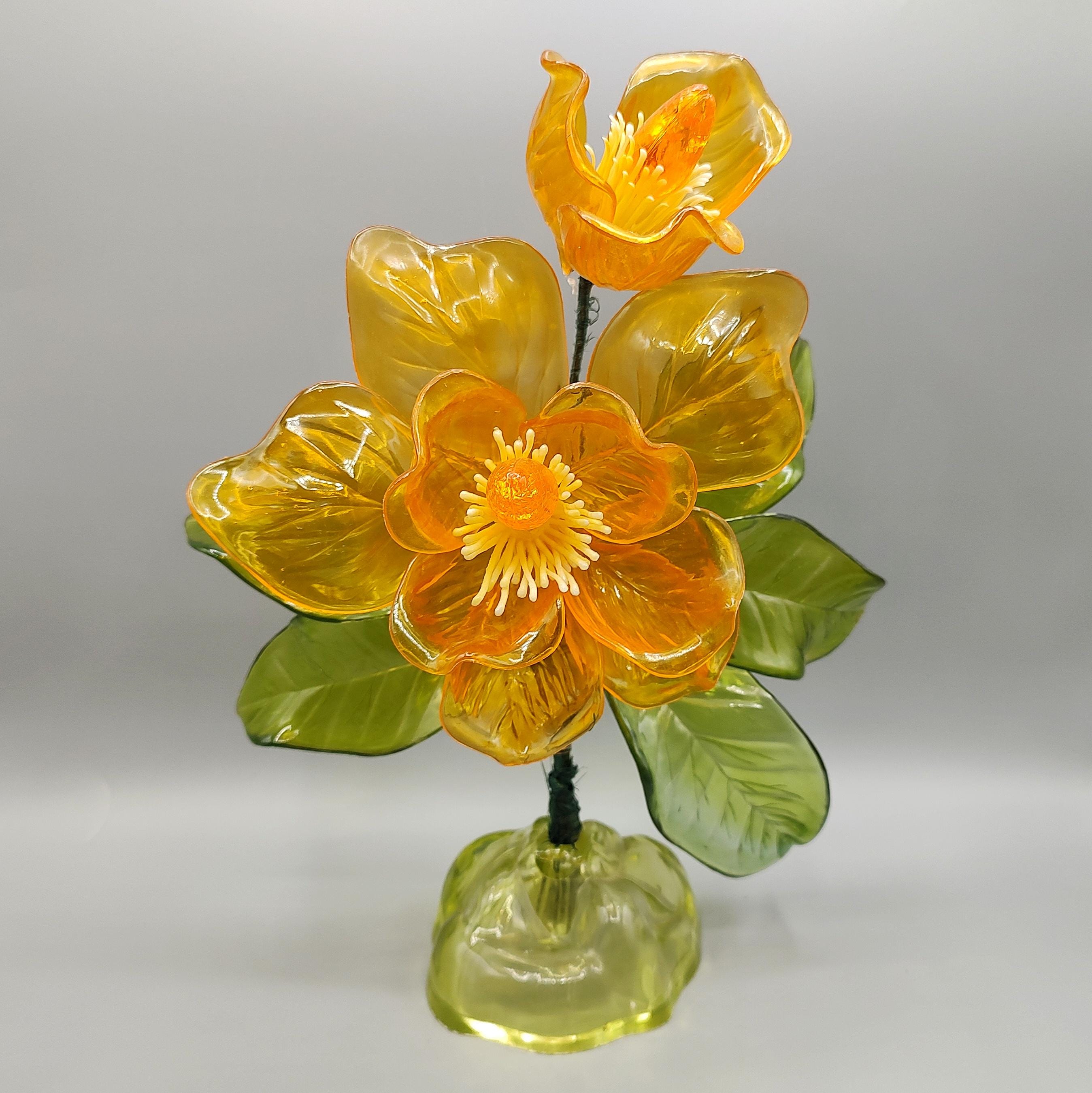 ★レア★ 1960's Lucite Flower ルーサイト ヴィンテージ Vintage 60s 70s Lucite Flower - Etsy