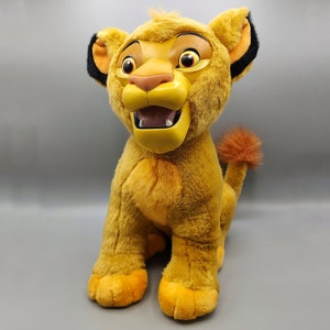 The Lion King Plush Lion Stuffed Animal Walmart LARGE Vintage The