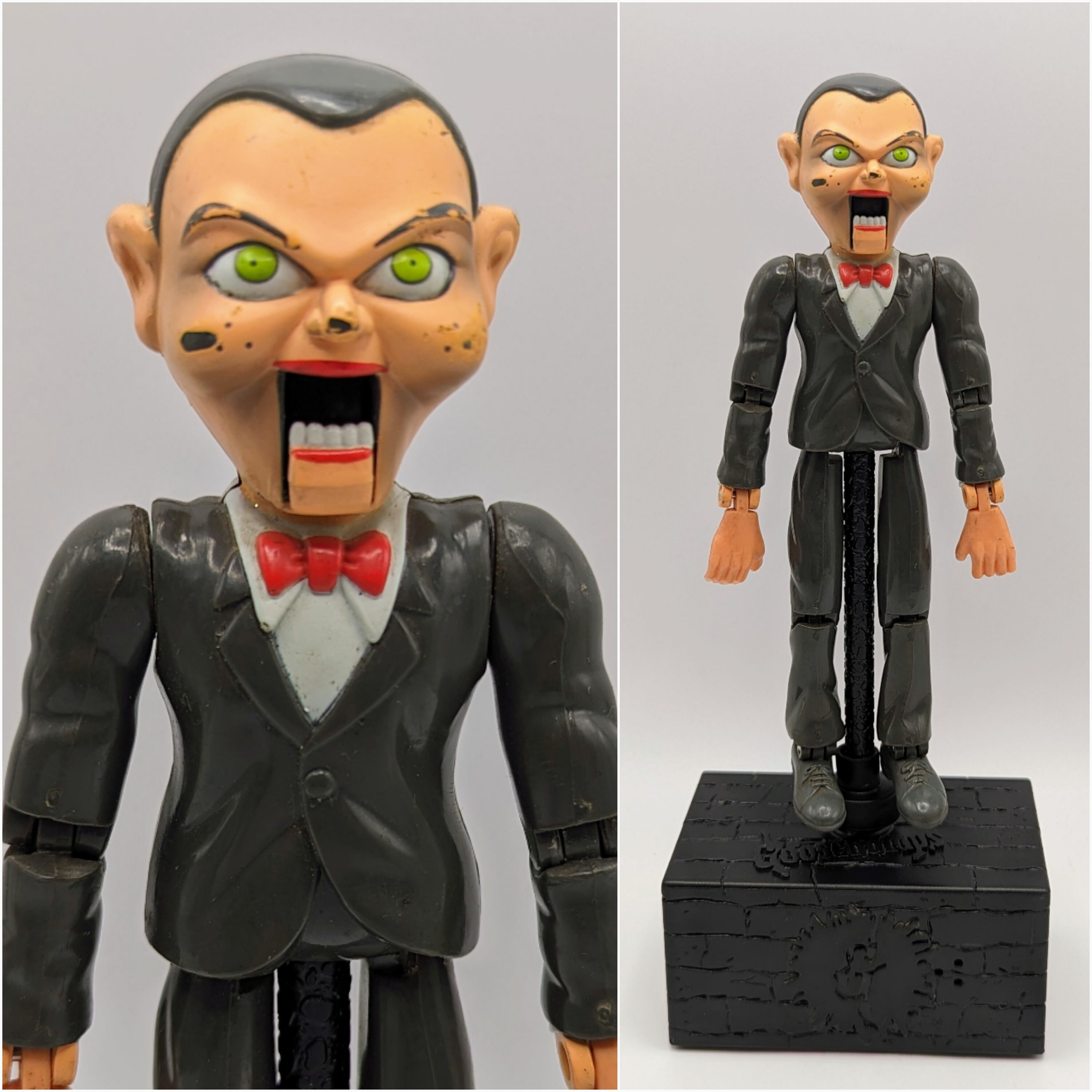 Vintage Goosebumps Parachute Press Spinning Slappy Toy Action 