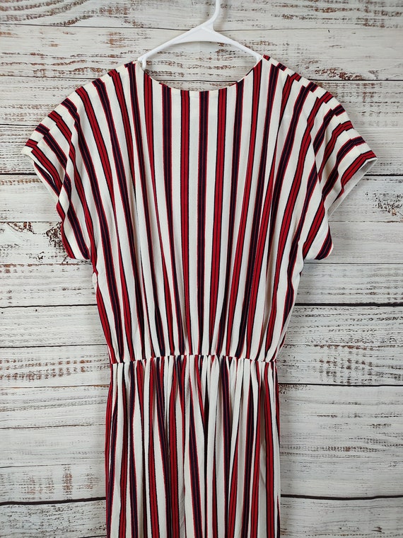 Vintage Dress / Retro Polyester Dress / 70s 1970s… - image 4