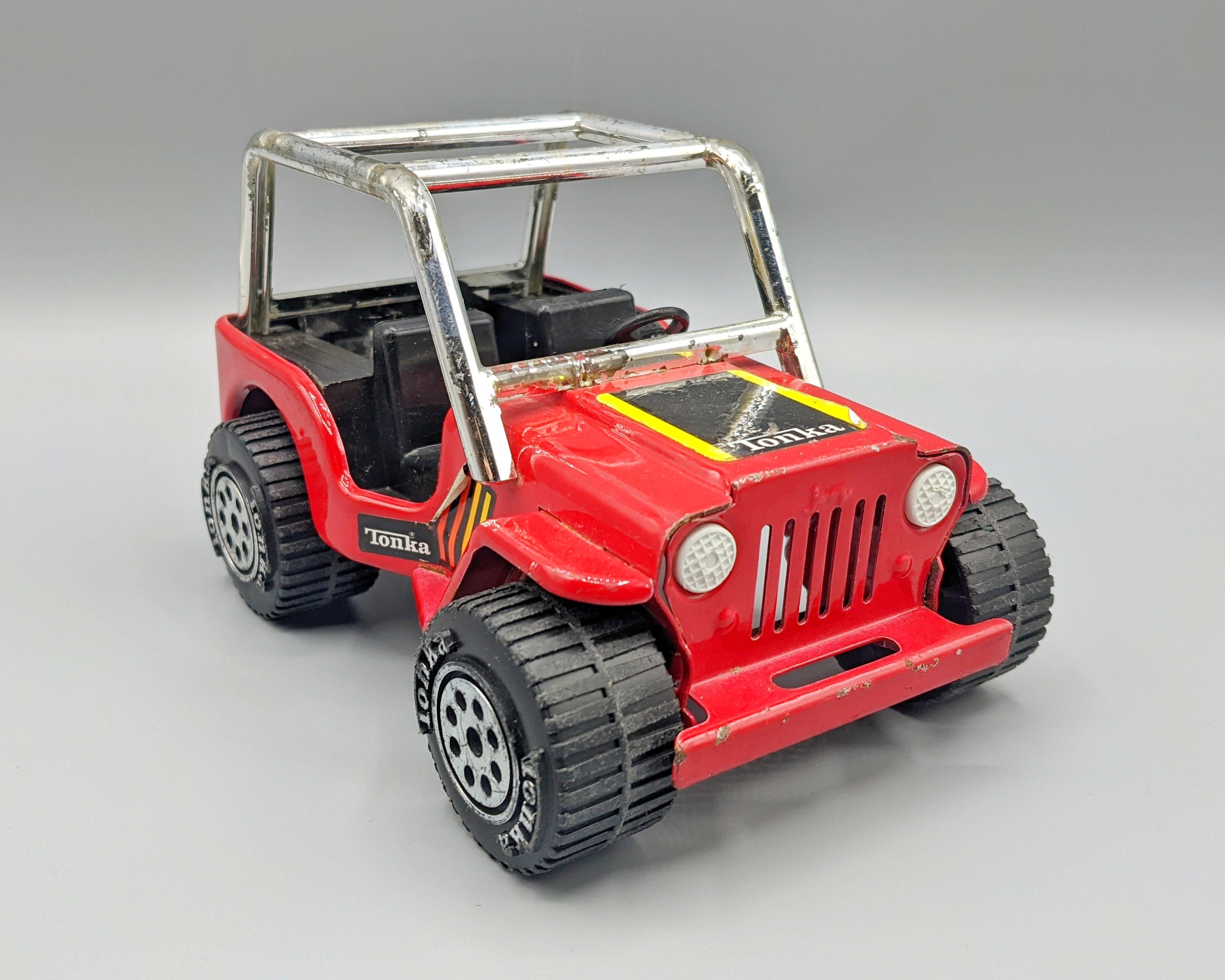 Vintage Tonka Jeep Metal Car Truck Vintage Toy Retro Toys
