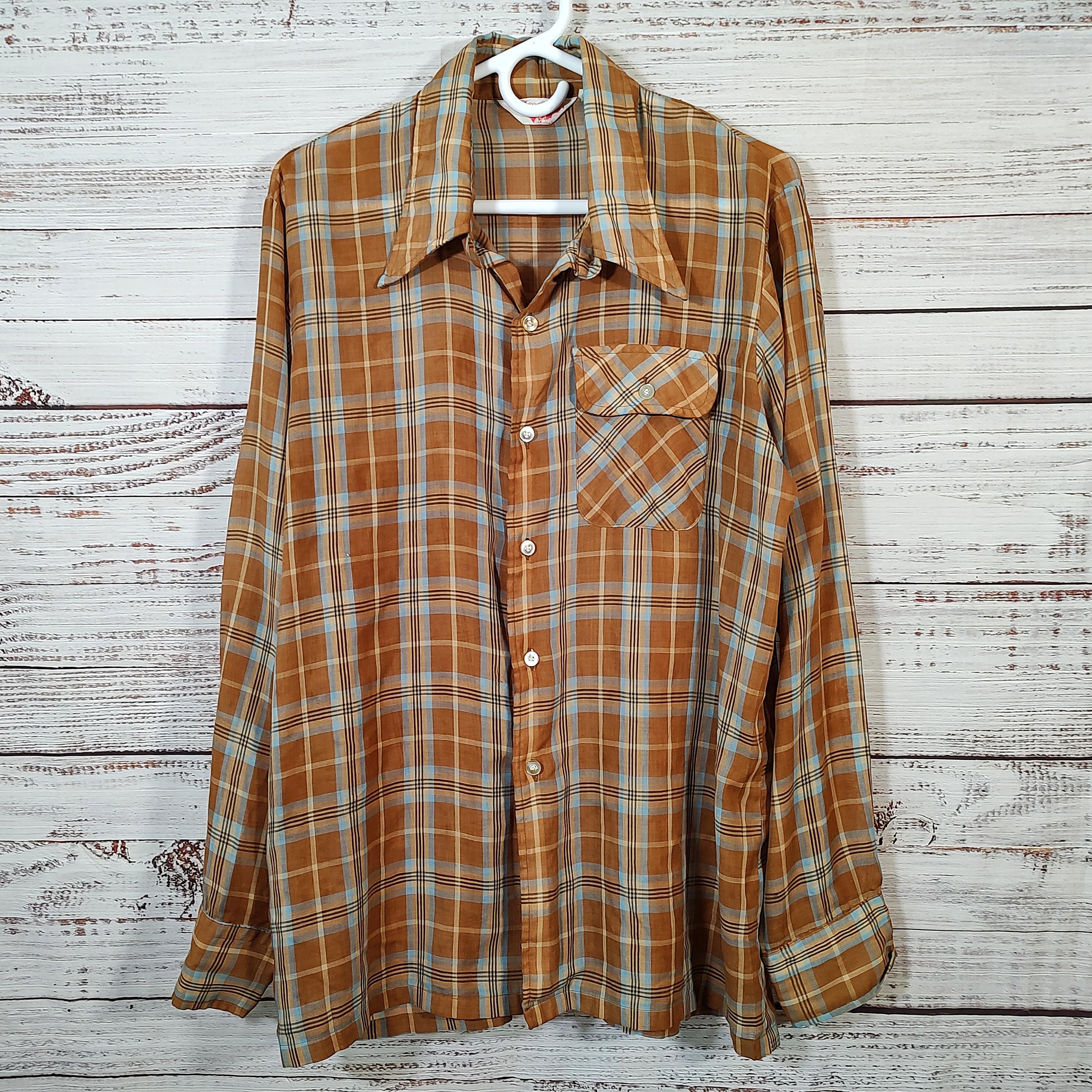 70s Rayon Shirt - Etsy 70s Rayon Shirt - Etsy