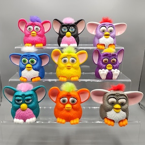 Vintage 1998 Furby McDonalds Happy Meal Prize / Vintage Toy / Retro Toy / Vintage Mini Furby / Minature Furby