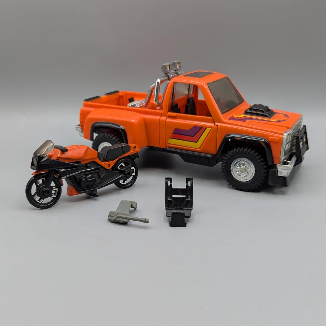 Vintage MASK M.A.S.K. Action Figure Lot / Firecracker Pickup Truck ...