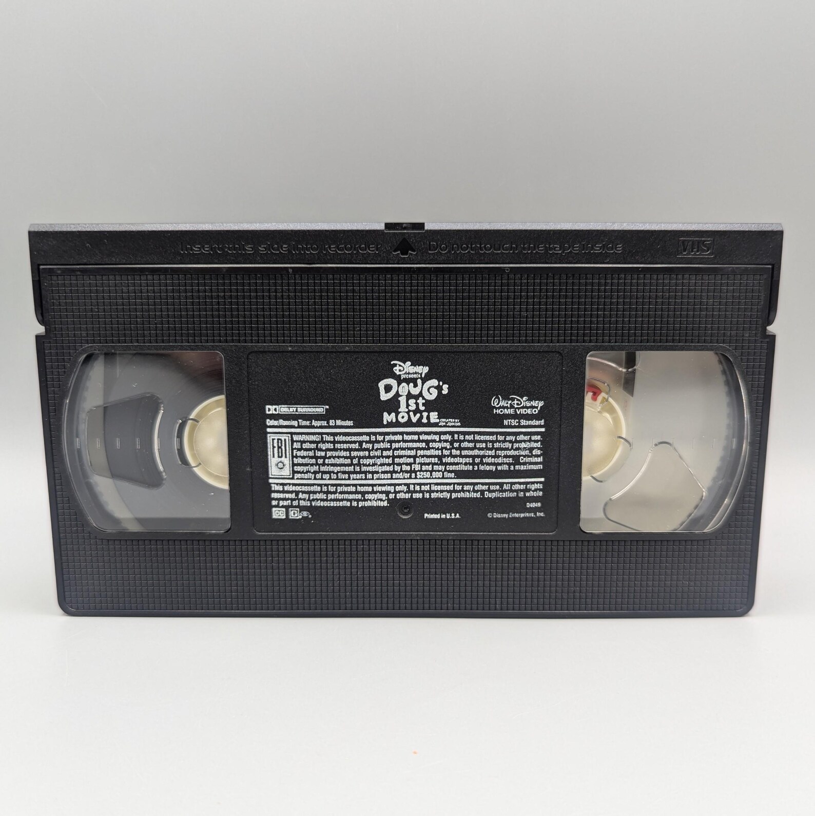 Doug's 1st Movie VHS / Vintage Video VHS Tape / Retro Movie Cartoon ...
