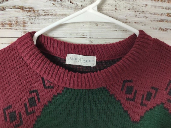 Vintage Sweater / Ugly Sweater / 90s Sweater / 19… - image 6